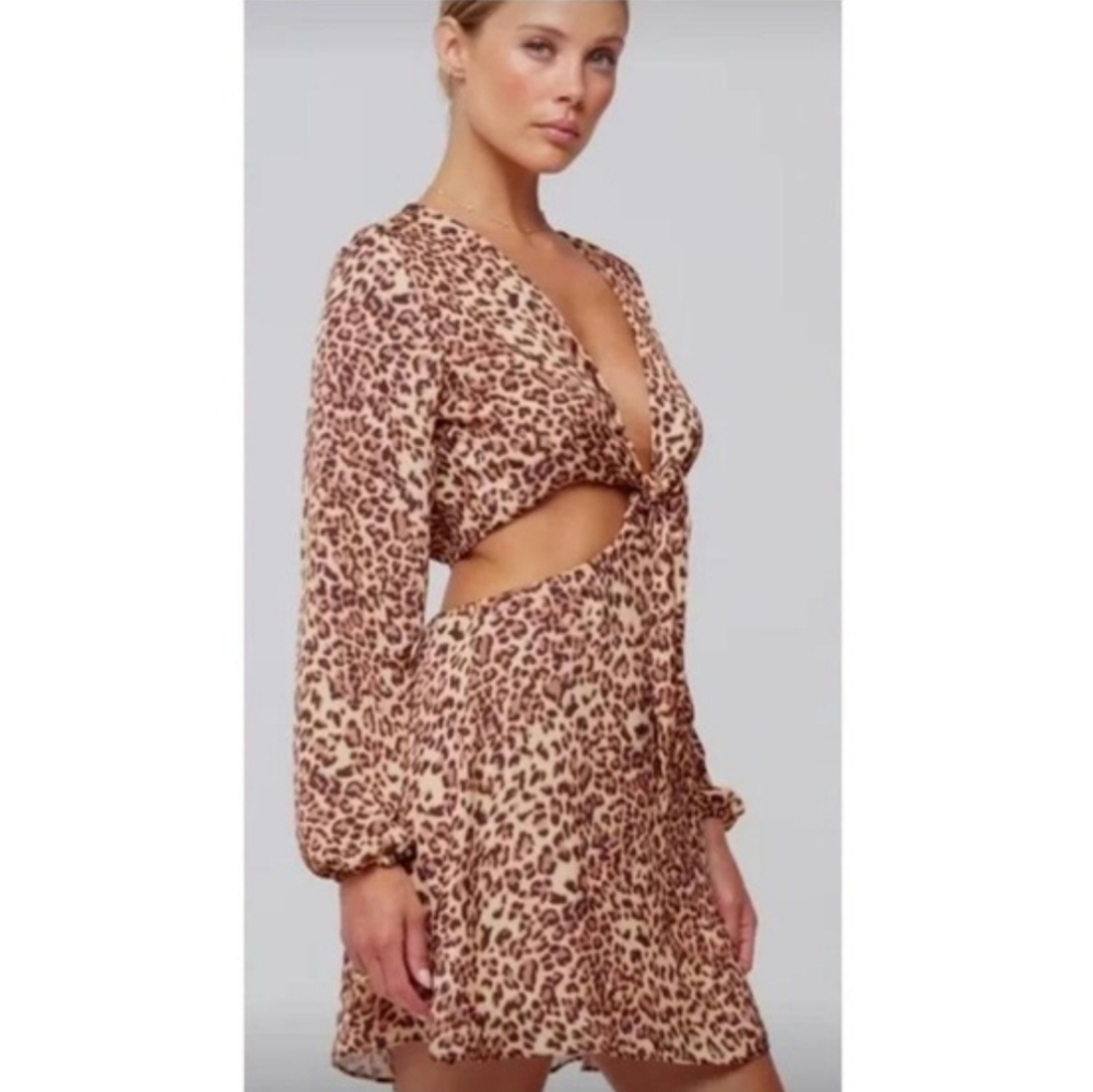 RESA Leopard Print Dress